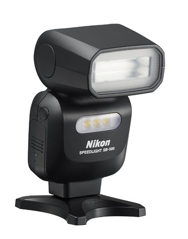 Nikon SB-500, flash con lampada LED integrata
